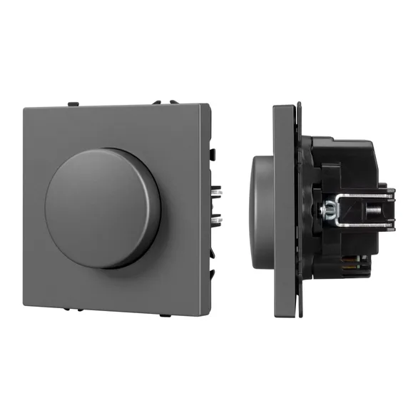 Механизм светорегулятора SWT-NOBE-DLR-SFPL-GR (250V, 300W) (Arlight, Серый базальт)