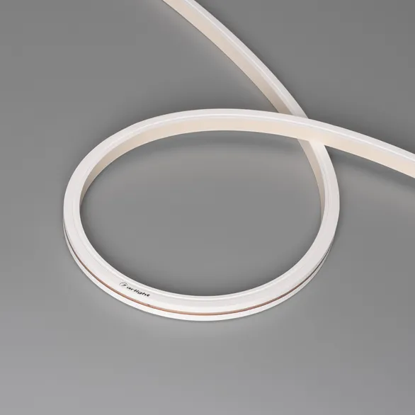 Светодиодная лента герметичная MOONLIGHT-PRO-TOP-X320-13x12mm 48V White6000 (9.6 W/m, IP67, 30m, wire x2) (Arlight, Вывод боковой, 7 лет)