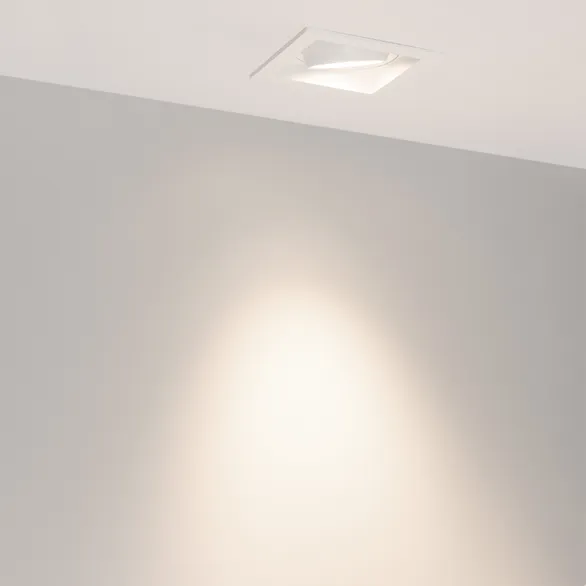 Светильник MS-VORTEX-BUILT-S117x117-20W Day4000 (WH-WH, 40 deg, 230V) (Arlight, IP20 Металл, 5 лет)