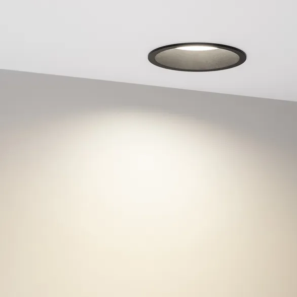 Светильник MS-BREEZE-BUILT-R104-12W Day4000 (BK, 85 deg, 230V) (Arlight, IP20 Металл, 3 года)