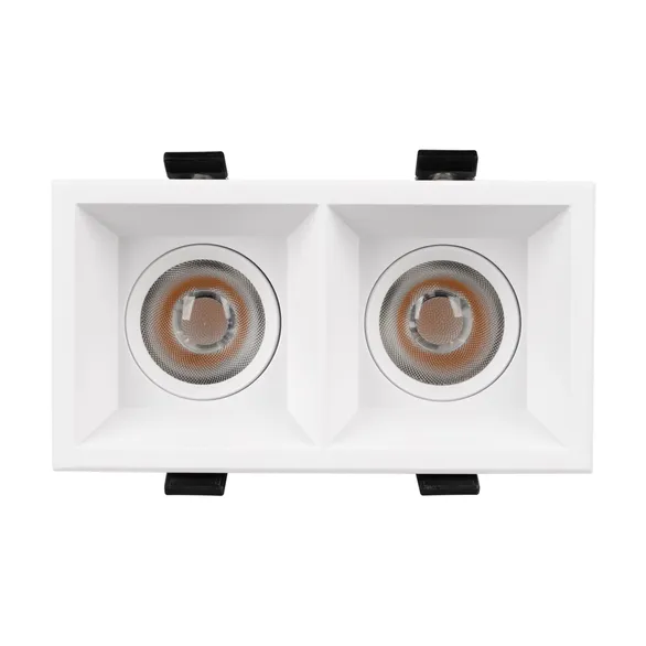 Светильник MS-FLOW-BUILT-S157x85-2x12W Day4000 (WH, 38 deg, 230V) (Arlight, IP20 Металл, 5 лет)