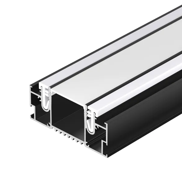 Профиль STRETCH-32-CEIL-CENTER-2000 BLACK (Arlight, Алюминий)