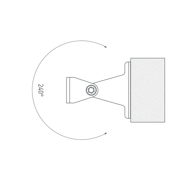 Держатель SL-LINE поворотный (Arlight, Металл)