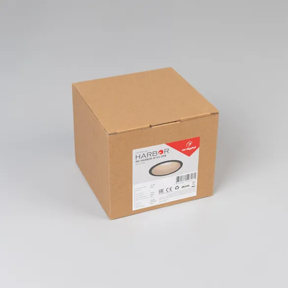 Светильник MS-HARBOR-R123-20W Warm3000 (BK, 36 deg, 230V) (Arlight, IP20 Металл, 5 лет)