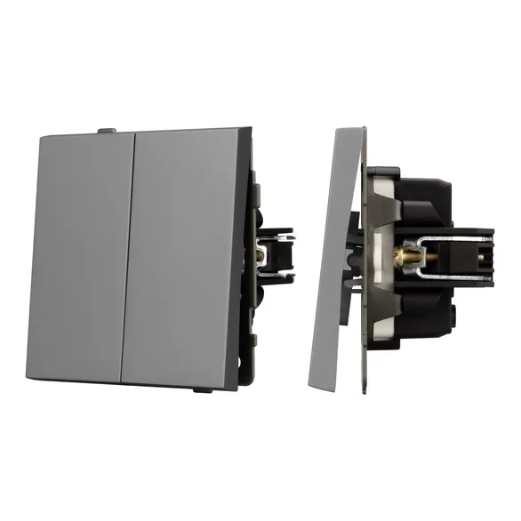 Механизм выключателя управления шторами SWT-TENDO-MKR2-PL-GR (230V, 10A) (Arlight, -)