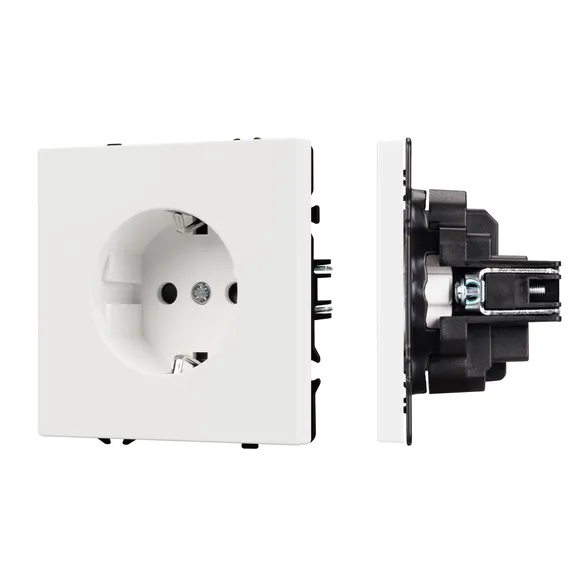 Механизм электрической розетки SCT-NOBE-MEU1-SFPL-WH (230V, 16A) (Arlight, -)