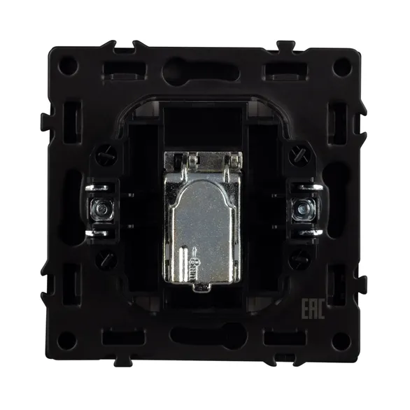 Механизм спутниковой розетки SCT-NOBE-MST1-SFPL-BK (SAT) (Arlight, Черный оникс)