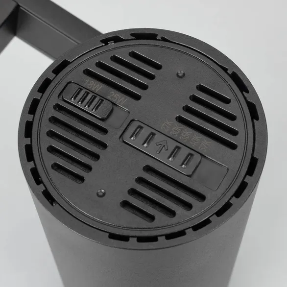 Светильник LGD-URANUS-4TR-R75-18W/25W Warm3500-MIX (BK, 20-50 deg, side holder, 230V) (Arlight, IP20 Металл, 5 лет)