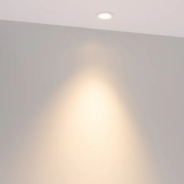 Светильник MS-ARADO-BUILT-R35-3W Warm3000 (WH-WH, 36 deg, 230V) (Arlight, IP20 Металл, 5 лет)