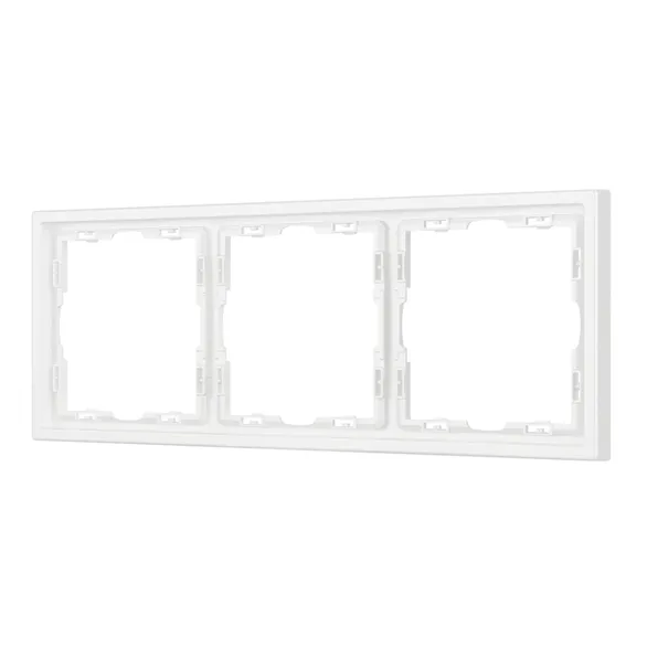 Рамка пластиковая FRM-NOBE-SFPL-3-WH (Arlight, -)