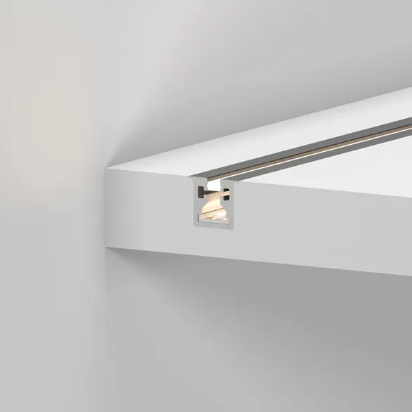 Профиль с экраном SL-MINI-3-H10-F12-2000 IRON GREY (Arlight, Алюминий+пластик)