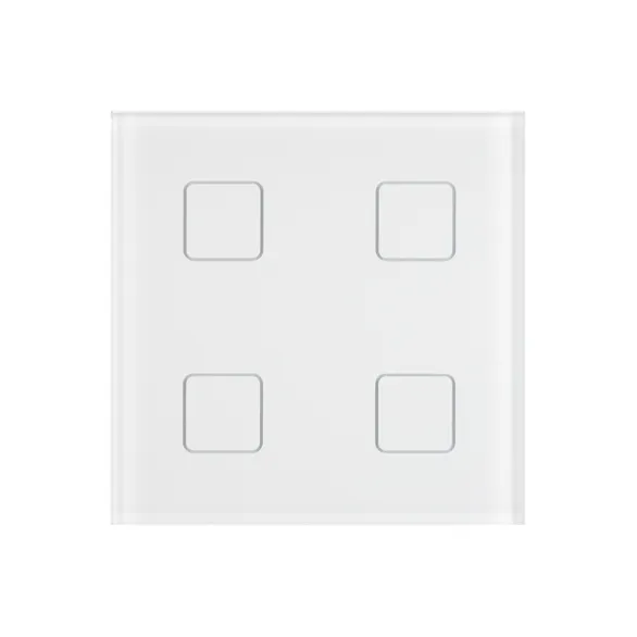 INTELLIGENT ARLIGHT Сенсорная панель DALI-301-11-IN White (BUS/24V, Backlight) (IARL, IP20 Пластик, 5 лет)