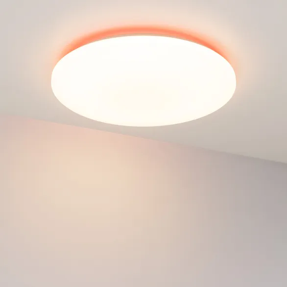 Светильник SP-FAVOR-R600-50W Day4000-MIX-RGB (WH, 100 deg, 230V, Tuya Zigbee) (Arlight, IP54 Пластик, 3 года)