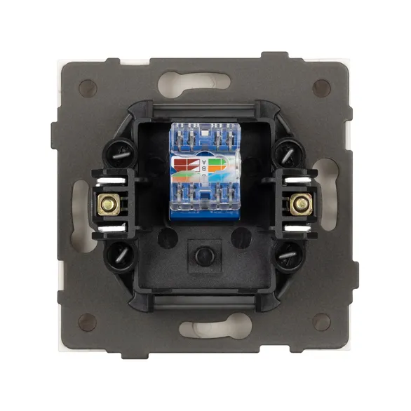 Механизм компьютерной розетки SCT-TENDO-MPC1-SFPL-WH (RJ-45, CAT6) (Arlight, -)