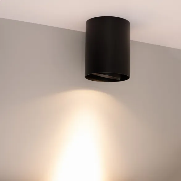 Светильник SP-FOCUS-R132-24W Warm3000 (BK, 15 deg, 230V) (Arlight, IP54 Металл, 5 лет)