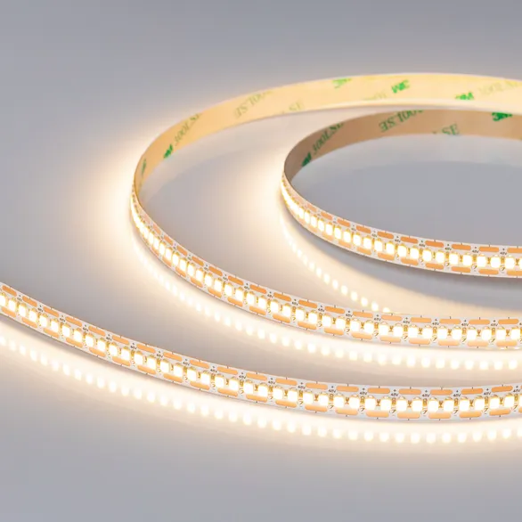 Светодиодная лента UL-A240-10mm 48V Warm3000-CX2 (23 W/m, IP20, 10m) (Arlight, 7 лет)