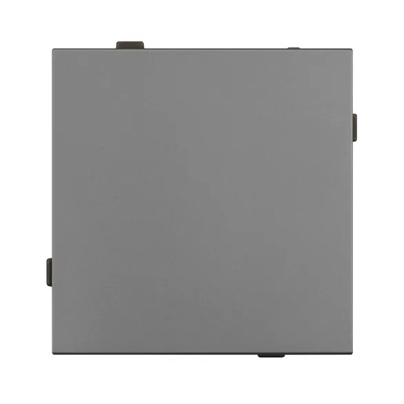 Механизм выключателя одноклавишный перекрёстный SWT-TENDO-MKX1-PL-GR (230V, 10A) (Arlight, -)