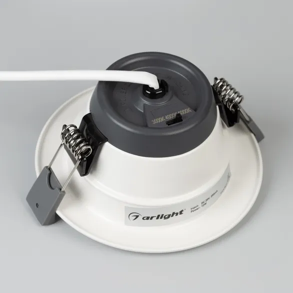 Светильник IM-CYCLONE-R115-10W Day4000-MIX (WH, 90 deg) (Arlight, IP40 Металл, 3 года)