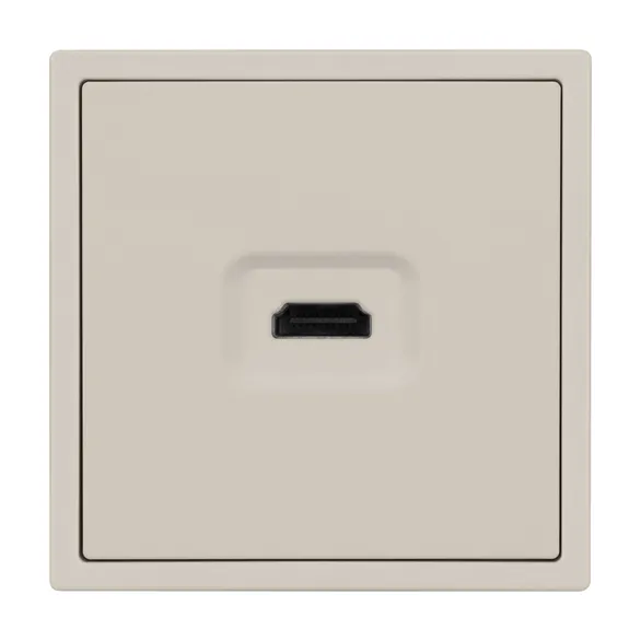 ARL NOBE Розетка HDMI софт-тач кашемир SCT-MHD1-SFPL-CA (Arlight, -)
