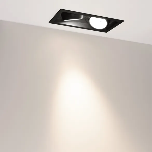 Светильник MS-VORTEX-BUILT-S250x140-2x30W Day4000 (BK-BK, 30 deg, 230V) (Arlight, IP20 Металл, 5 лет)