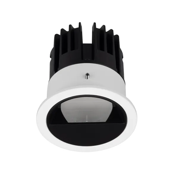 Светильник встраиваемый DL-VEILA-R63-8W Day4000 (Белый RAL9003, A44x46 deg, 230V) (Arlight, IP20 Металл, 5 лет)
