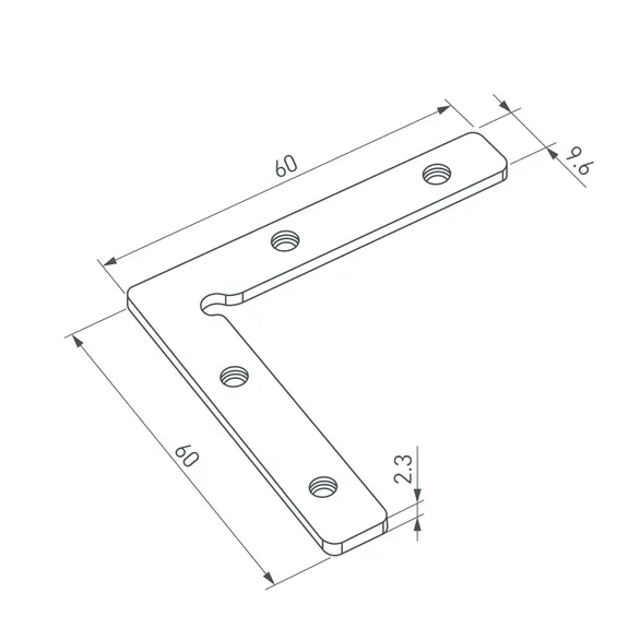 Соединитель профиля SL-COMFORT-3551-90 Set (Arlight, Металл)