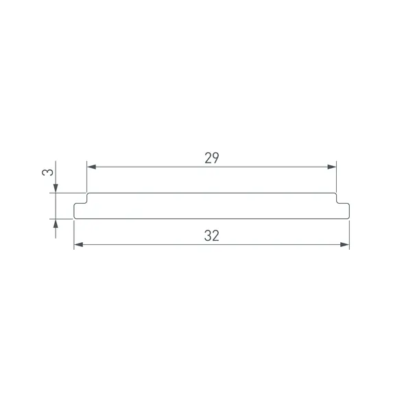 Экран LINE-3560-BENT-SIDE-2M OPAL (Arlight, -)