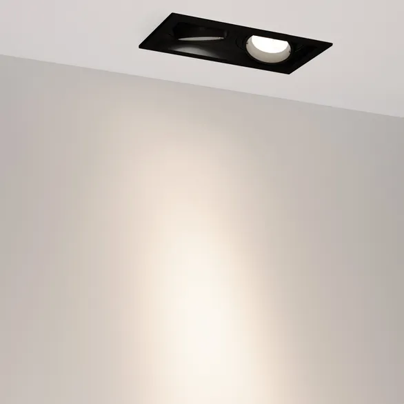 Светильник MS-VORTEX-BUILT-S210x117-2x20W Day4000 (BK-BK, 20 deg, 230V) (Arlight, IP20 Металл, 5 лет)