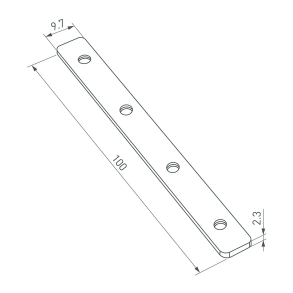 Соединитель профиля SL-COMFORT-3551-180 Set (Arlight, Металл)
