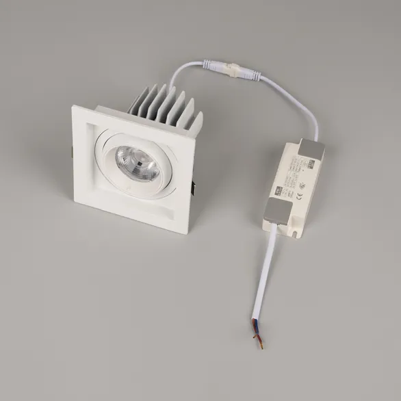 Светильник MS-VORTEX-BUILT-S117x117-20W Day4000 (WH-WH, 40 deg, 230V) (Arlight, IP20 Металл, 5 лет)