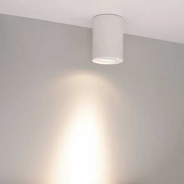 Светильник SP-FOCUS-R86-10W Day4000 (WH, 15 deg, 230V) (Arlight, IP54 Металл, 5 лет)