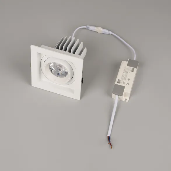 Светильник MS-VORTEX-BUILT-S117x117-20W Day4000 (WH-WH, 20 deg, 230V) (Arlight, IP20 Металл, 5 лет)