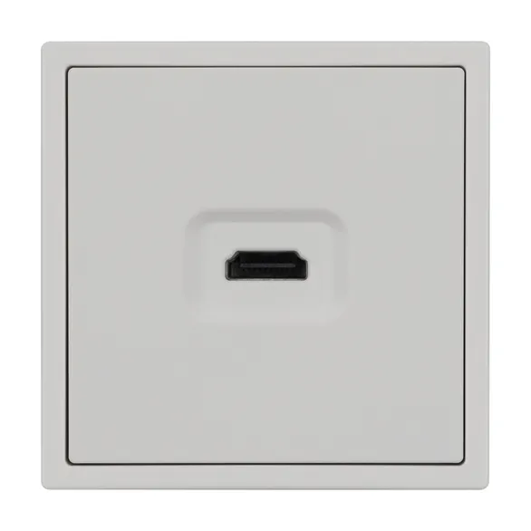 Механизм HDMI розетки SCT-NOBE-MHD1-SFPL-IS (Arlight, Никель)