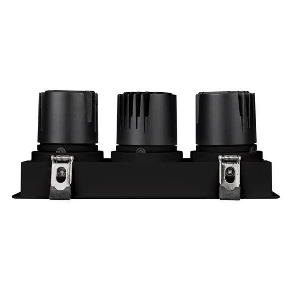 Светильник MS-FLOW-BUILT-S230x85-3x6W Warm3000 (BK, 15 deg, 230V) (Arlight, IP20 Металл, 5 лет)