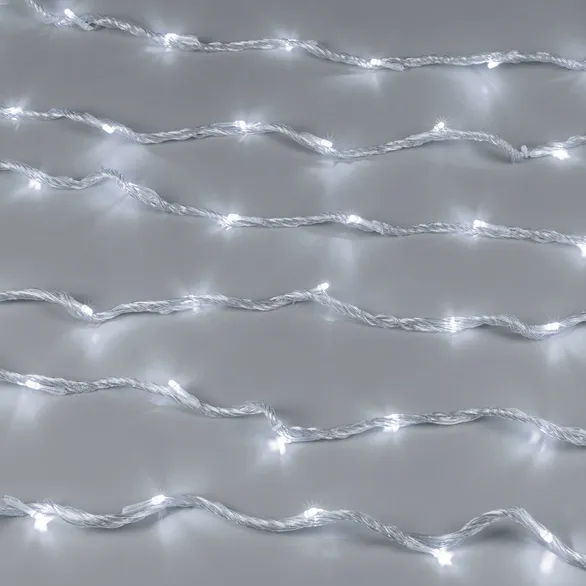 Светодиодная гирлянда ARD-STRING-HOME-10000-CLEAR-99LED-RUN WHITE (230V, 10.5W) (Ardecoled, IP20)