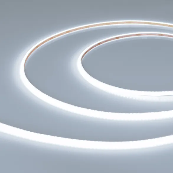 Светодиодная лента герметичная MICROLED-SEW-M320-3mm 24V White6000 (6 W/m, IP65, 5m) (Arlight, CRI>90)