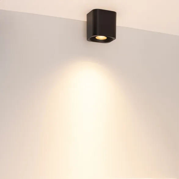 Светильник SP-ACENTO-S95x95-10W Warm2700 (BK, 20-45 deg, 230V) (Arlight, IP20 Металл, 5 лет)