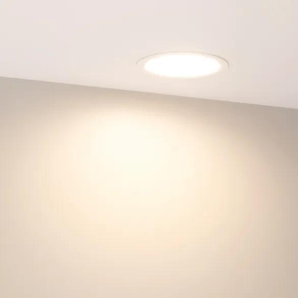 Светильник MS-BLIZZARD-BUILT-R90-6W Warm3000 (WH, 100 deg, 230V) (Arlight, IP20 Металл, 3 года)