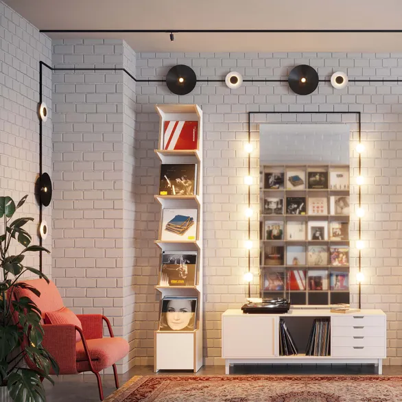 Светильник MAG-MICROCOSM-VINYL-R170-7W Warm3000 (BK, 150 deg, 24V) (Arlight, IP20 Металл, 5 лет)