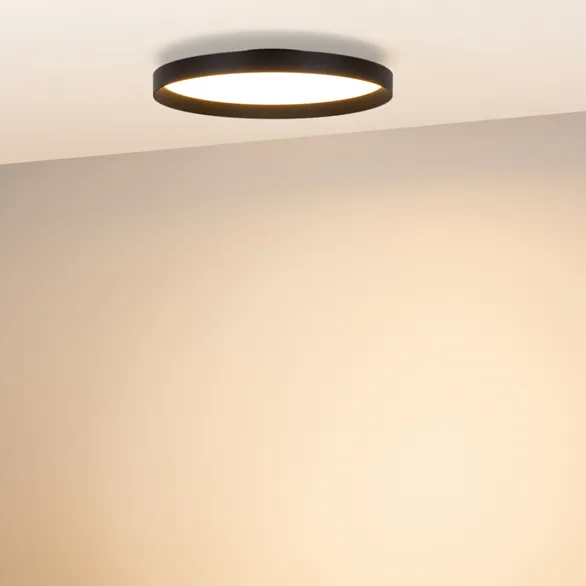 Светильник SP-ESTELY-R450-40W Warm3300-MIX (BK, 80 deg, 230V, TRIAC) (Arlight, IP20 Металл, 5 лет)