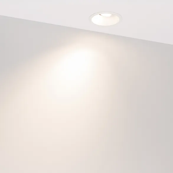Светильник MS-FLOW-BUILT-R85-12W Day4000 (WH, 38 deg, 230V) (Arlight, IP20 Металл, 5 лет)