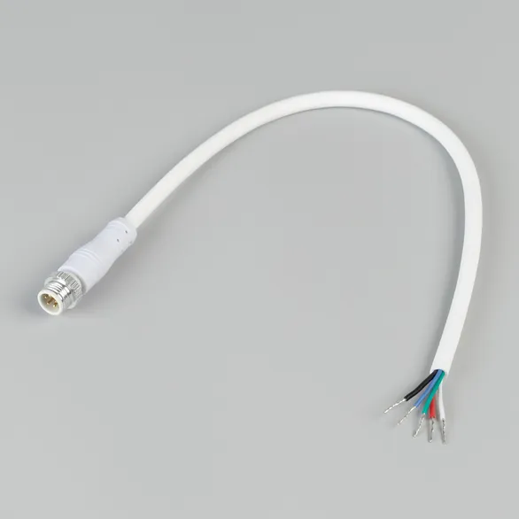 Коннектор питания ARL-WAVE-1615-CON-POWER-MALE-5PIN-WHT (Arlight, IP67 Пластик, 3 года)
