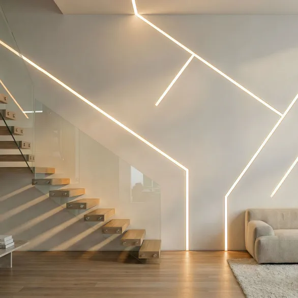 Профиль LINIA32-FANTOM-2000 ANOD (Arlight, Алюминий)