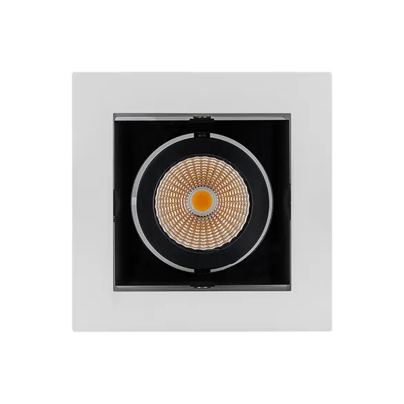 Светильник CL-KARDAN-S102x102-9W Warm (WH-BK, 38 deg) (Arlight, IP20 Металл, 3 года)