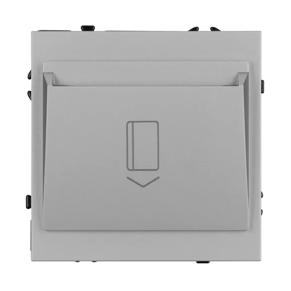 ARL NOBE Выключатель карточный магнитный софт-тач никель SWT-CRD-SFPL-IS (250V, 25A) (Arlight, -)