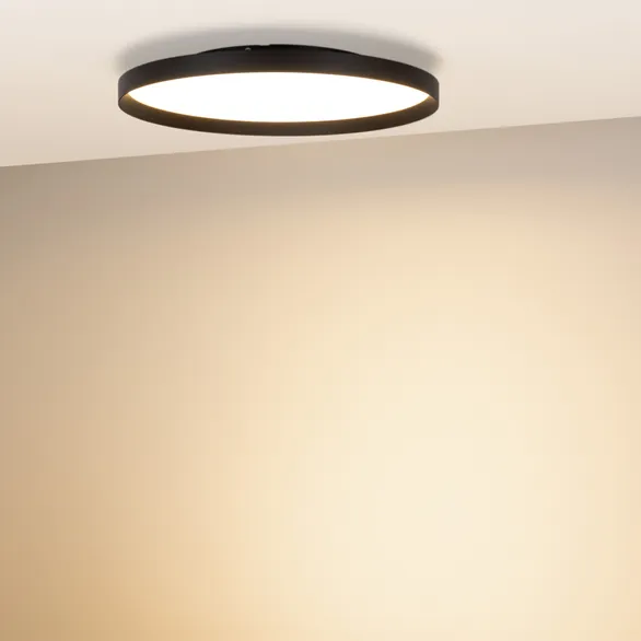 Светильник SP-ESTELY-R600-50W Warm3300-MIX (BK, 80 deg, 230V, TRIAC) (Arlight, IP20 Металл, 5 лет)