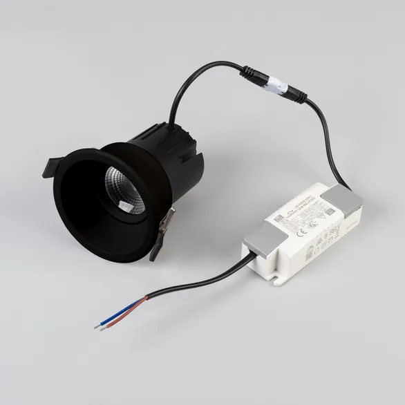Светильник MS-FLOW-BUILT-R85-6W Day4000 (BK, 15 deg, 230V) (Arlight, IP20 Металл, 5 лет)