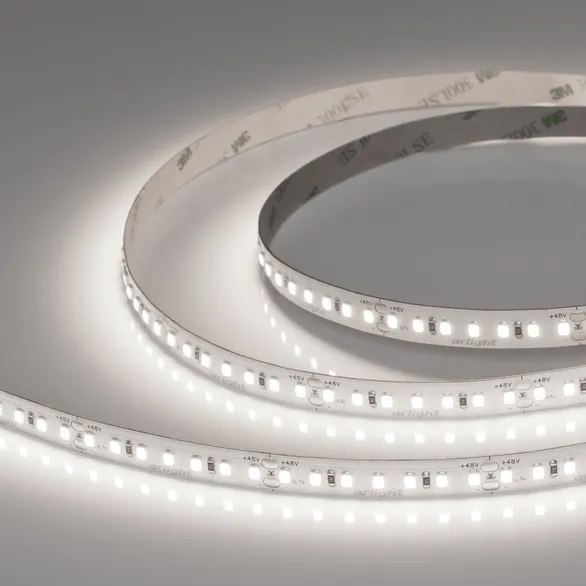 Светодиодная лента UL-A140-10mm 48V Day5000 (12 W/m, IP20, 20m) (Arlight, CRI>90)