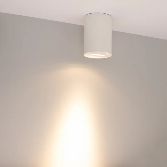 Светильник SP-FOCUS-R86-10W Warm3000 (WH, 15 deg, 230V) (Arlight, IP54 Металл, 5 лет)