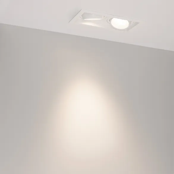 Светильник MS-VORTEX-BUILT-S210x117-2x20W Day4000 (WH-WH, 40 deg, 230V) (Arlight, IP20 Металл, 5 лет)